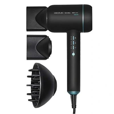 Afbeelding van Föhn Cecotec Bamba IoniCare 6000 Rockstar Ice 1800W Zwart