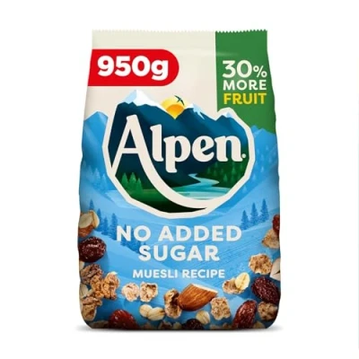 Afbeelding van Alpen Muesli zonder toegevoegde suiker 1,1 kg