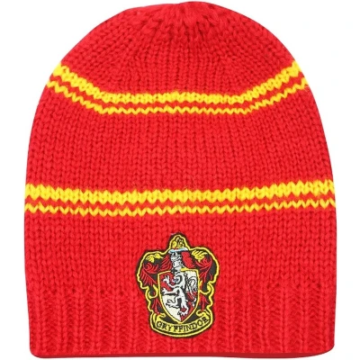 Afbeelding van Long Slouchy Gryffindor Hat Red and Yellow Harry Potter