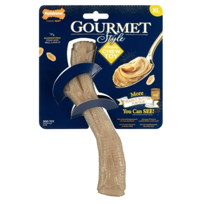 Afbeelding van Nylabone Gourmet Stick Pindakaas Hondenspeelgoed X Large