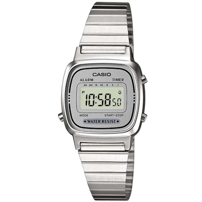Afbeelding van Casio Digitaal horloge, Maat: One Size, Silber