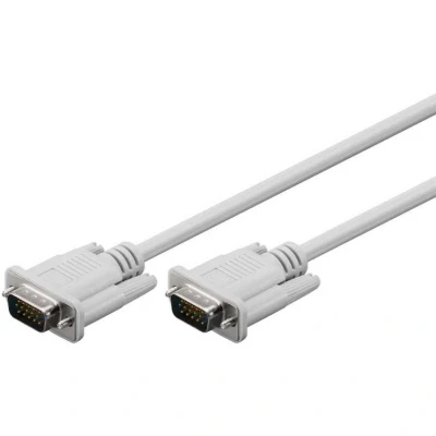 Afbeelding van Goobay VGA monitorkabel, vernikkeld