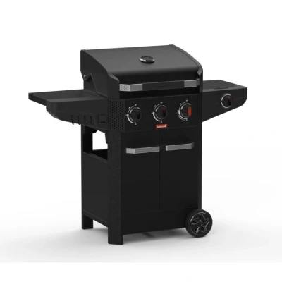 Afbeelding van Barbecook Luca 312 gasbarbecue met kast en zijbrander barbecue