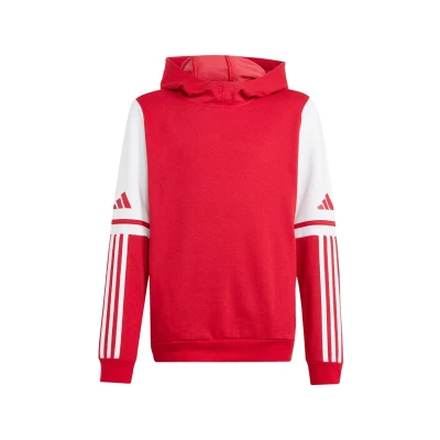 Afbeelding van adidas Uniseks Kind SQUADRA25 SWEAT HOODY KIDS, team power red 2/white, 11 12 Years