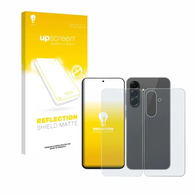 Afbeelding van upscreen Screenprotector voor Samsung Galaxy A56 (Voor+Achter) Folie Beschermfolie anti glare matte