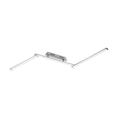 Afbeelding van EGLO Lasana 2 Plafondlamp LED 141 cm Grijs/Wit