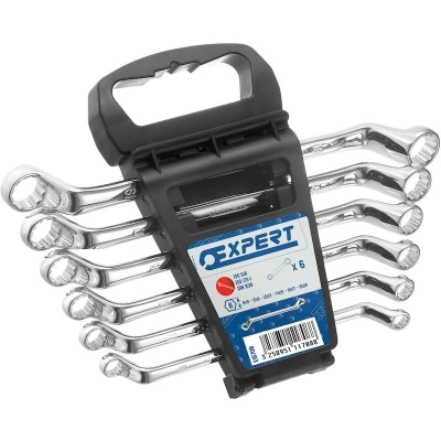 Afbeelding van Expert by Facom gebogen 12 kant ringsleutelset 6 delig E111708