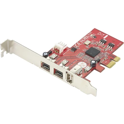 Afbeelding van Renkforce 3 poorten FireWire 800 controllerkaart PCIe