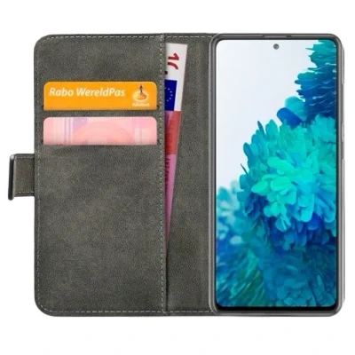 Afbeelding van Mobilize PU leer Book Case Zwart Samsung Galaxy S20 FE