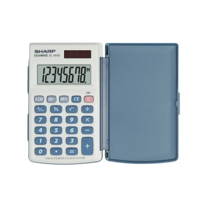Afbeelding van Sharp zakrekenmachine EL 243S