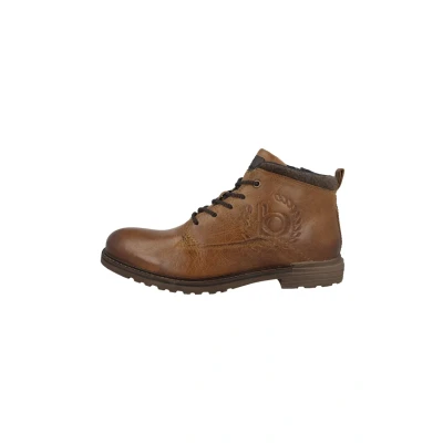 Afbeelding van bugatti Veterboots, Heren, Maat: 40, Cognacaup Leer