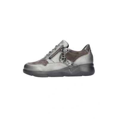Afbeelding van Dames Veterschoenen Waldlaufer K funky Roxy Asphalt Carbon Oud zilver Maat 4
