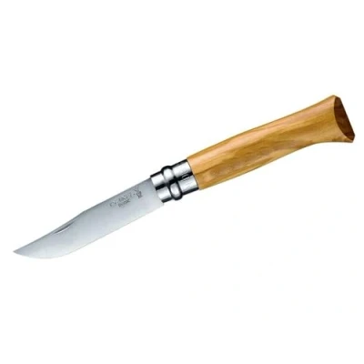 Afbeelding van Opinel 254052 klapmes van olijfhout bruin, nr. 8