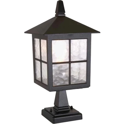 Afbeelding van Elstead Lighting Mini LED Tuin Pilaar Winchester 1X E27 Max 60W IP44 (Outdoor) Black