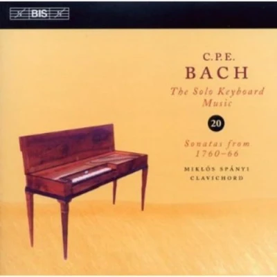 Afbeelding van Miklós Spányi Solo Keyboard Music, Volume 20 (CD)