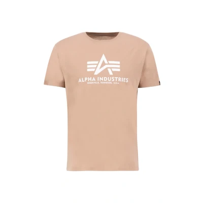 Afbeelding van Alpha Industries Tshirt print, Heren, Maat: Medium, Dusty coral