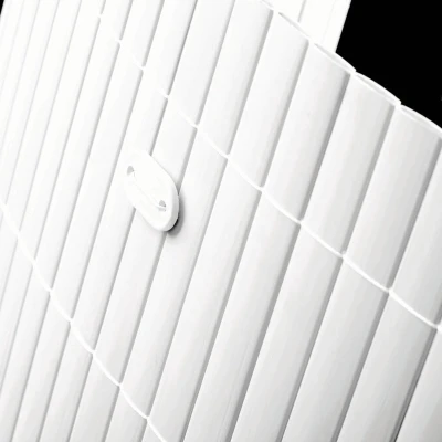 Afbeelding van Intergard Tuinscherm tuinafscheiding kunststof PVC wit 1x3m