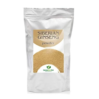 Afbeelding van Siberische Ginseng Poeder ,Gemicroniseerd in Europa, Eleutherococcus senticosus 200G