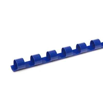 Afbeelding van Kunststof bindring 6mm blauw 100 stuks
