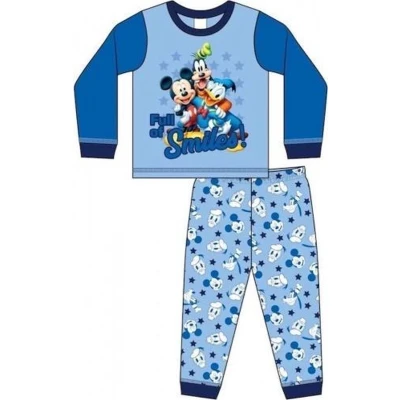 Afbeelding van Mickey Mouse pyjama blauw / Donald Duck Pluto pyama maat 74