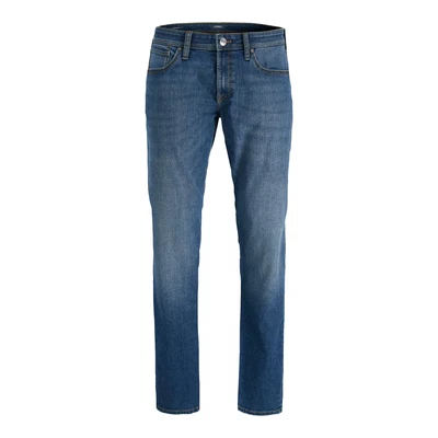 Afbeelding van JJ REBEL tapered fit jeans JREBADAM dark blue denim