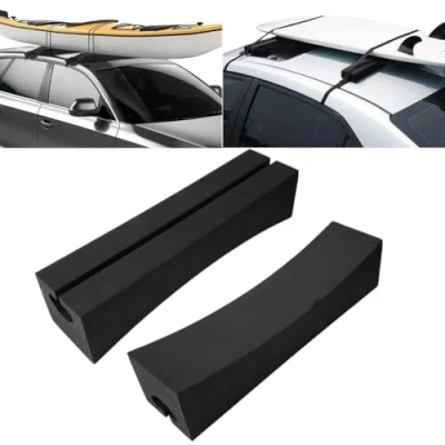 Afbeelding van Jadeshay Dakdrager, dakbagagedrager, auto, universele imperiaal, draagbaar, snelle montage, dakdrager buiten, voor surfplank, kajak, stand up peddel