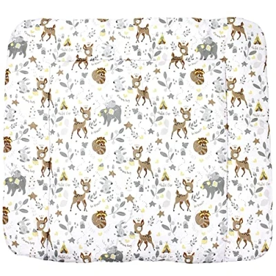 Afbeelding van TupTam Baby Aankleedkussen met Patronen, Wilde Dieren, 75 x 85 cm