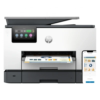 Afbeelding van HP OfficeJet Pro 9130b All in One printer, Kleur, Printer voor Kleine en middelgrote ondernemingen,