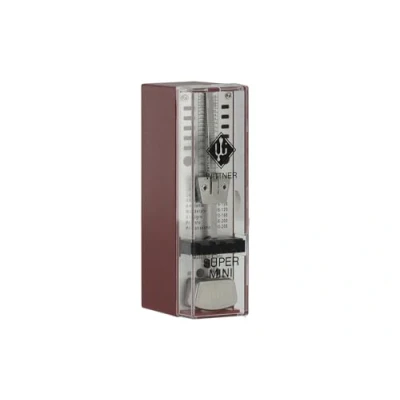 Afbeelding van Wittner 884051 Taktell Super mini metronoom robijnrood