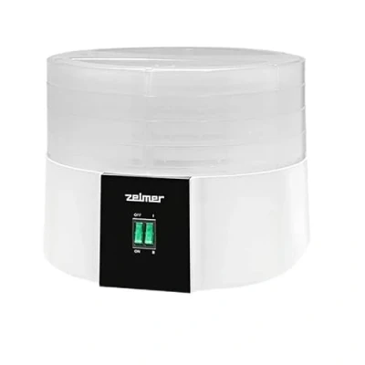 Afbeelding van Zelmer ZFD1010 Voedseldroger, Vermogen: 520 W, Aantal tablets: 4, Mechanische bediening, Temperatuurregeling
