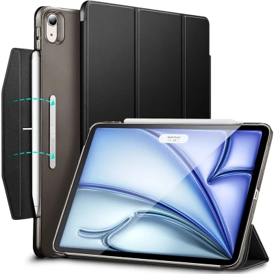 Afbeelding van ESR Ascend Trifold iPad Air 11 inch (2024) hoesje zwart