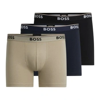 Afbeelding van BOSS Power 3 PACK Onderbroeken multicoloured, Heren, Maat: Small, Multi coloured