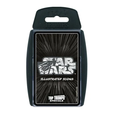 Afbeelding van Top Trumps Star Wars Specials Illustrated Icons Educatief spel voor 2 Plus spelers cadeau en speelgoed leeftijden 6