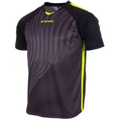 Afbeelding van Vortex Keepersshirt Heren Black Neon Yellow 990 L Zwart Keeperskleding