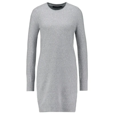 Afbeelding van Vero Moda Doffy LS Oneck GA NOOS Gebreide jurk, Dames, Maat: XS, Light grey melange