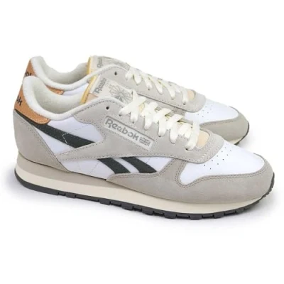 Afbeelding van Reebok Classic Unisex Sneakers laag, Maat: 36, White/moonstone/grey 5 Leer en textiel