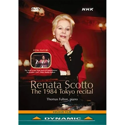 Afbeelding van Renata Scotto &amp; Thomas Fulton The 1984 Tokyo Recital (DVD)