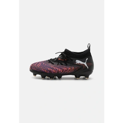 Afbeelding van Puma Future 8 Match JR Voetbalschoenen met kunststof noppen, Maat: 33, Black/white/glowing red Schoenen