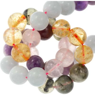 Afbeelding van Kralenmix Natuursteen (8 mm) Mixed Stones (48 Stuks)