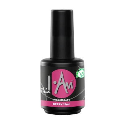 Afbeelding van I.Am Rubber Base Berry (15ml)