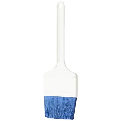 Afbeelding van thermohauser Borstel met blauwe polyester haren, penseelbreedte 7,5 cm, borstellengte ca. 4 cm