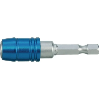 Afbeelding van Promat bithouder 6.3 mm snelwisselopname blauw