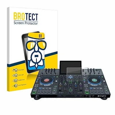 Afbeelding van BROTECT Glas Screen Protector voor Denon DJ Prime 4/4+ Schermbeschermer [9H Hardheid, Beschermglas Folie niet Gehard Glas]