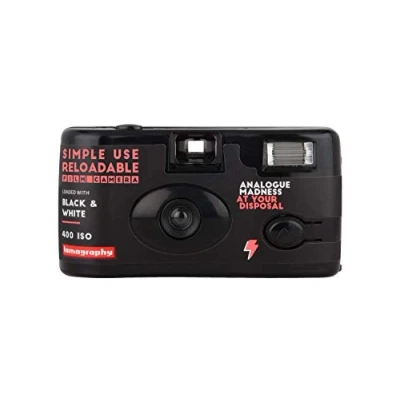 Afbeelding van Lomography Simple Use Reloadable Camera Black &amp; White Film