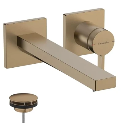 Afbeelding van Hg 2 hole basin mix conc tecturis e f set 225 mm spout bbr 73051140