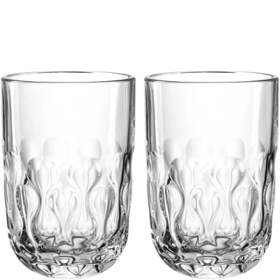 Afbeelding van LEONARDO Latte macchiato glas GOCCE, 380 ml, 6er Set (set)