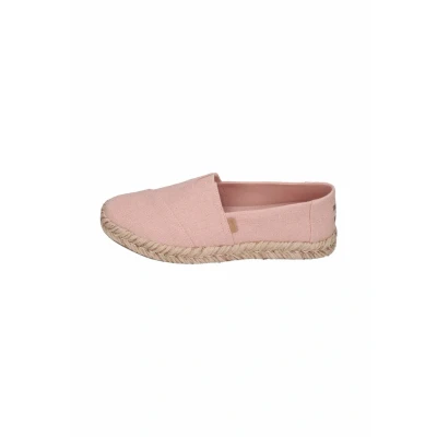 Afbeelding van TOMS ROPE Espadrilles, Dames, Maat: 37, Pale rose two tone slub Katoen