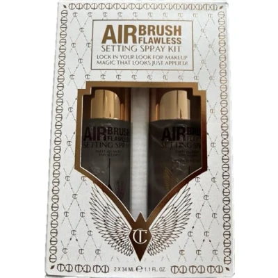Afbeelding van Charlotte Tilbury AIRbrush Flawless Setting Spray Kit 2 x 34ml