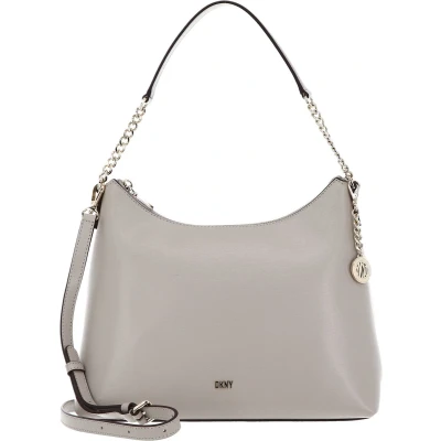 Afbeelding van DKNY Bryant Conv Hobo Bag Stone