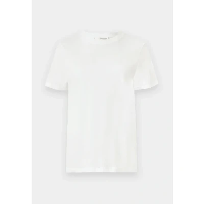 Afbeelding van Selected Femme Slfmyessential Oneck Tshirt basic, Dames, Maat: 36, Bright white